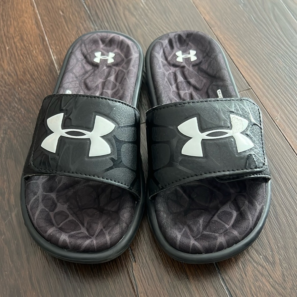 Under Armour Boys Slip On Sandal Slides